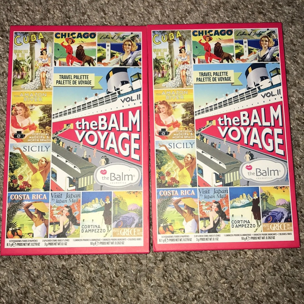 The Balm cosmetics travel pallet
